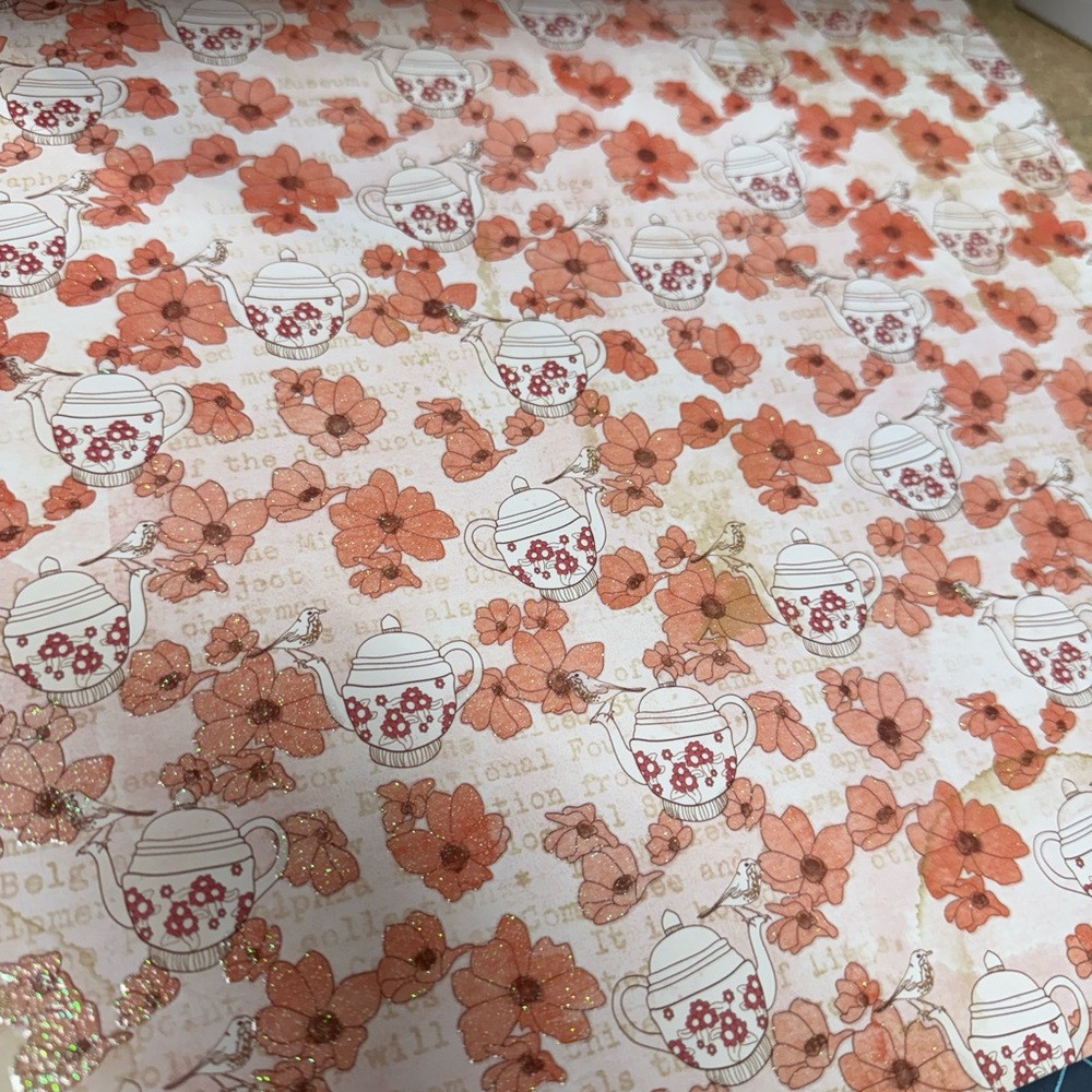 🌸 Garden Tea Party Stack Cardstock Paper Pad - 45 sheets - Picture 13 of 17